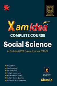 Xam Idea Complete Course Social Science for CBSE Class 9 - 2020 Exam