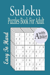 Sudoku Puzzles Book For Adult