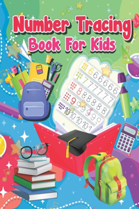 Number Tracing Book For Kids
