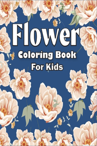 Flower Coloring Book for Kids