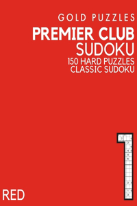 Gold Puzzles Premier Club Sudoku Red Book 1