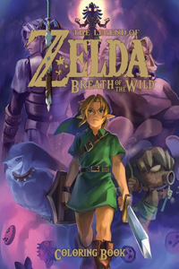 The Legend Of Zelda Coloring Book