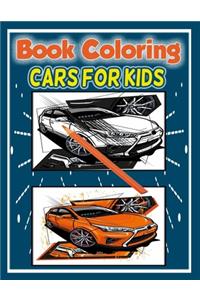 Book Coloring Cars For Kids