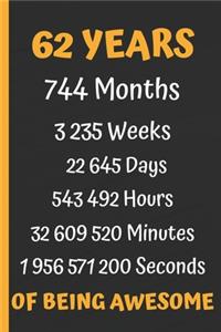 62 Years of Being Awesome