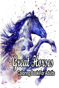 Great Horse Coloring Books for Adults