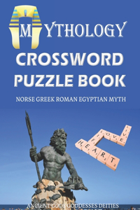 Mythology Crossword Puzzle Book Norse Greek Roman Egyptian Myth Ancient Gods Goddesses Deities