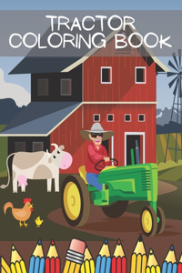 Tractor Coloring Book