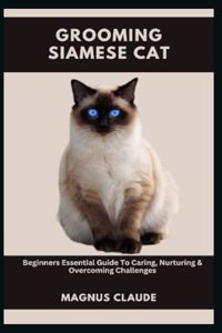 Grooming Siamese Cat