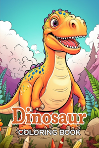 Dinosaur Coloring Book for Kids