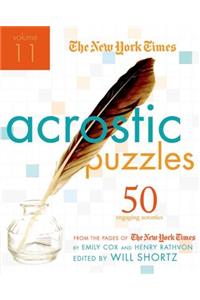 New York Times Acrostic Puzzles, Volume 11