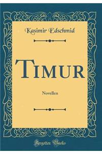 Timur: Novellen (Classic Reprint)