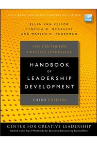 The Center for Creative Leadership Handbook of Leadership Development