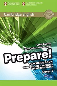 Cambridge English Prepare! Level 7 Teacher's Book with DVD and Teacher's Resources Online