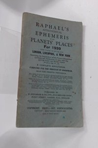 Raphael's Astronomical Ephemeris