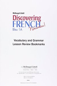 Lesson Review Bookmarks Premiere Partie Level 1a