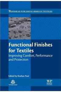 Functional Finishes for Textiles