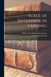 Scale of Enterprise in Farming