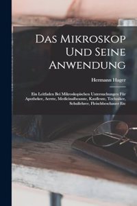 Mikroskop Und Seine Anwendung