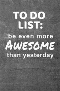 To Do List