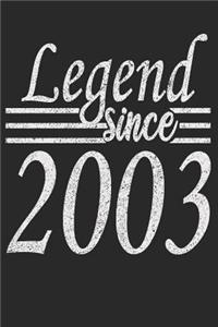 Legend Since 2003