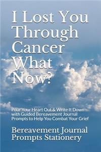 I Lost You Through Cancer What Now?