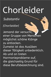 Chorleiter Substantiv