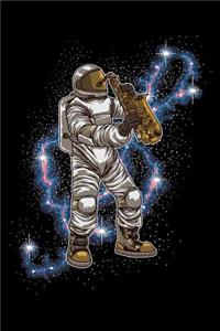 Astronaut Playing Saxophone