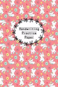 Handwriting Practice Paper