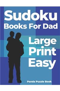 Sudoku Books For Dad Large Print Easy