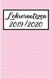 Lehrernotizen 2019 / 2020