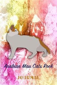 Arabian Mau Cats Rock