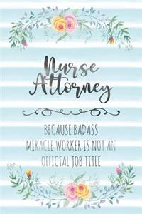 Nurse Attorney