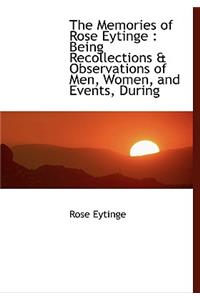 The Memories of Rose Eytinge