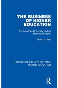 Business of Higher Education