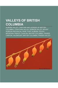 Valleys of British Columbia