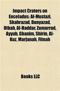 Impact Craters on Enceladus