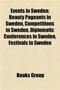 Events in Sweden