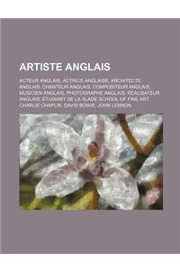 Artiste Anglais
