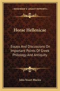 Horae Hellenicae
