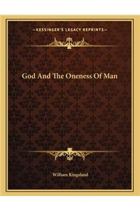 God and the Oneness of Man
