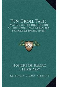 Ten Droll Tales