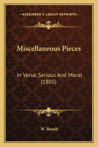 Miscellaneous Pieces