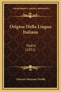 Origine Della Lingua Italiana