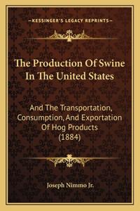 Production Of Swine In The United States