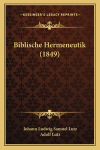 Biblische Hermeneutik (1849)