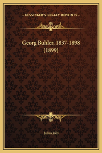 Georg Buhler, 1837-1898 (1899)