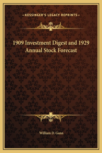 1909 Investment Digest and 1929 Annual Stock Forecast