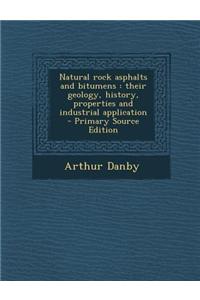 Natural Rock Asphalts and Bitumens