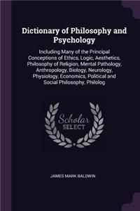 Dictionary of Philosophy and Psychology
