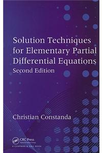 Solution Techniques for Elementary Partial Differential Equations